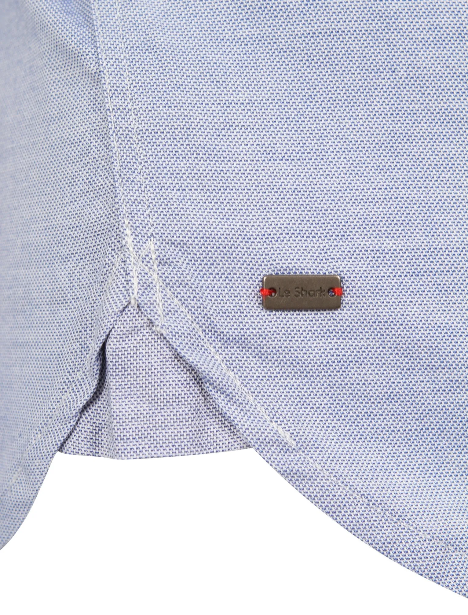 Barra Cotton Chambray Shirt in Blue - Le Shark