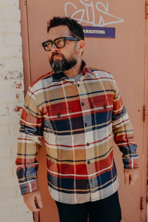Benson- Gold Plaid