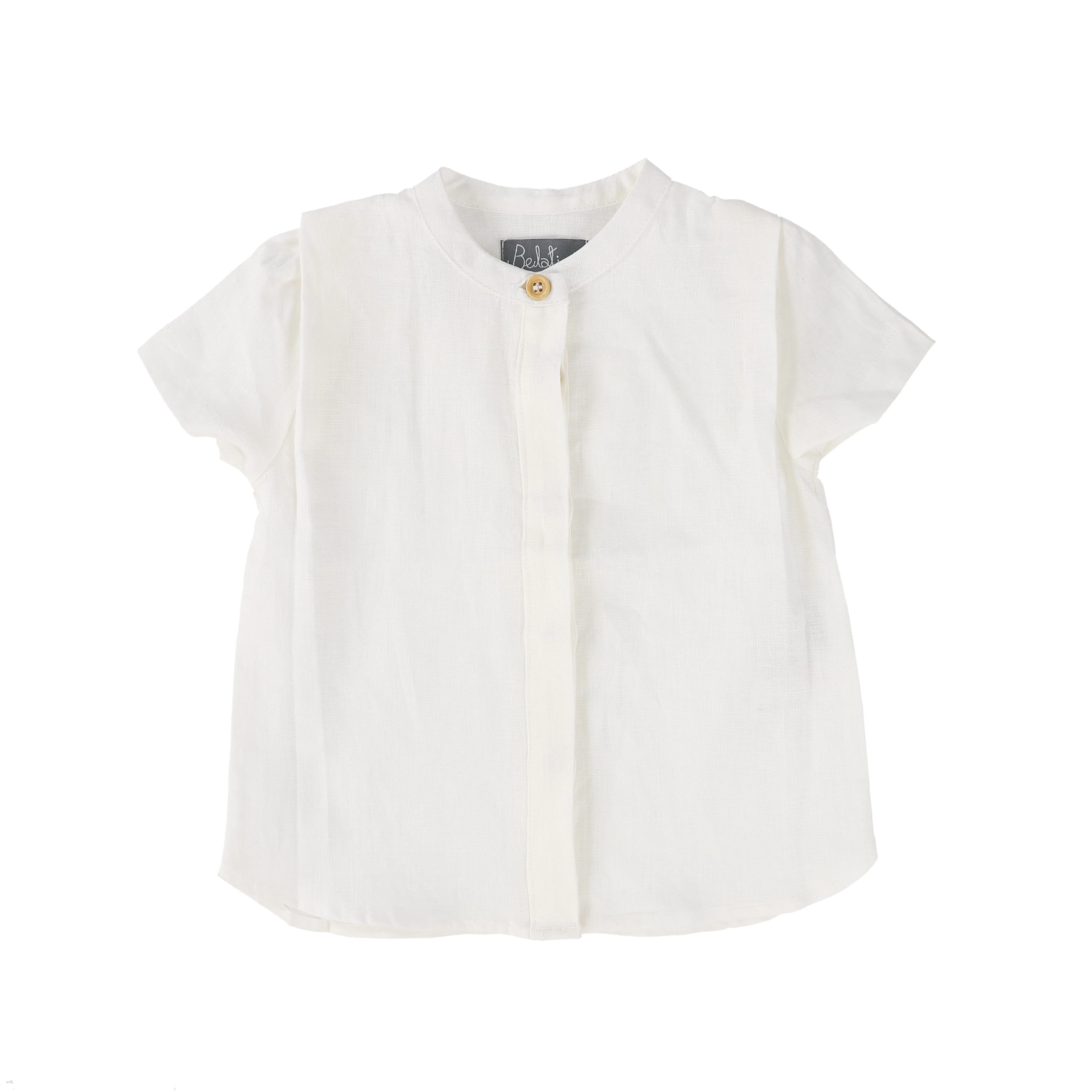 BT White Pleat Detail Shirt