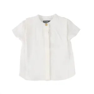 BT White Pleat Detail Shirt