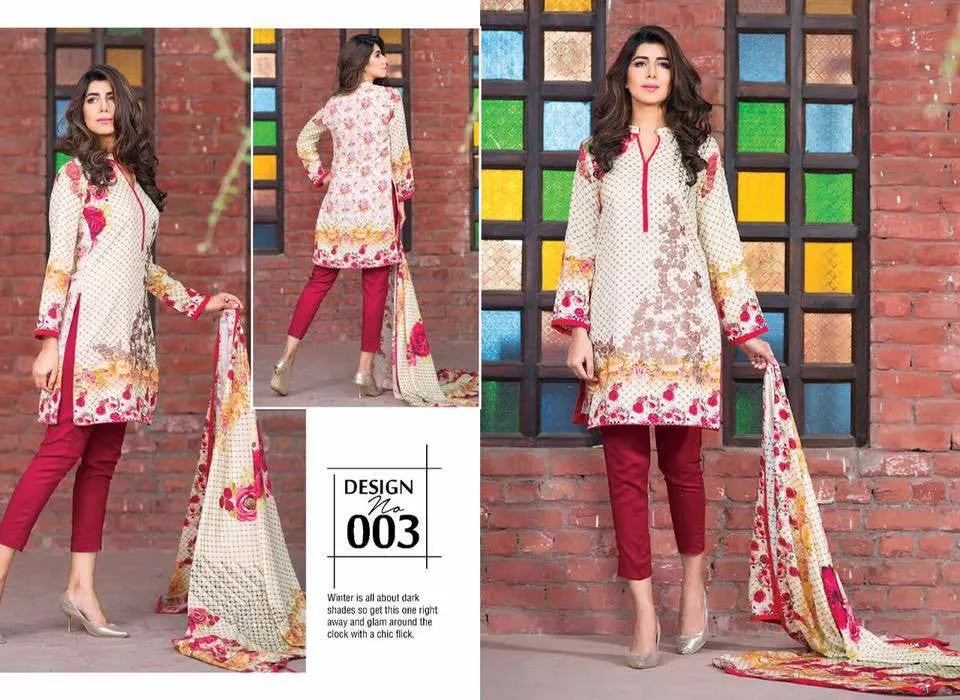 Charizma Floss Linen Collection '16 – Design 3