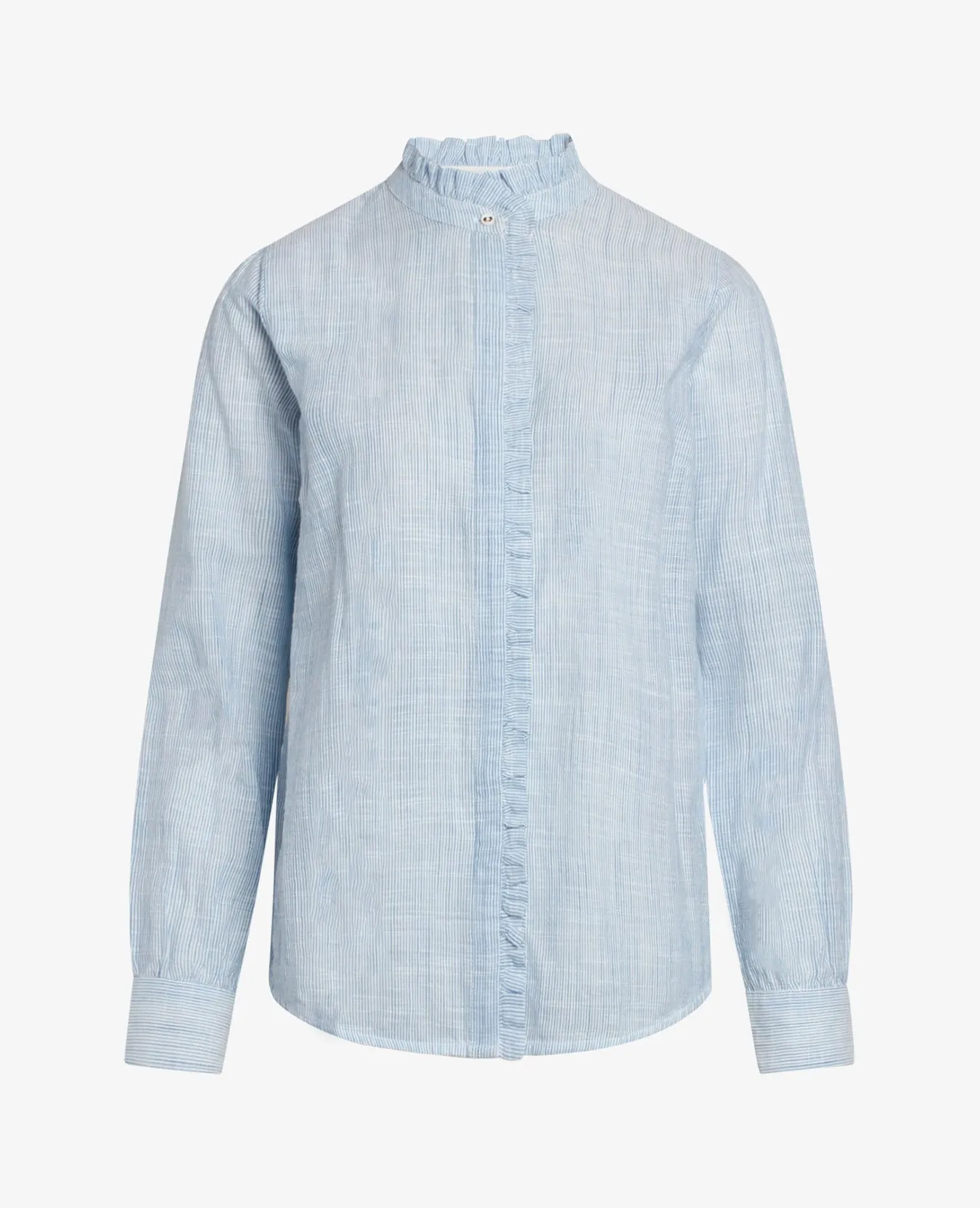 COTTON SHEER BLOUSE