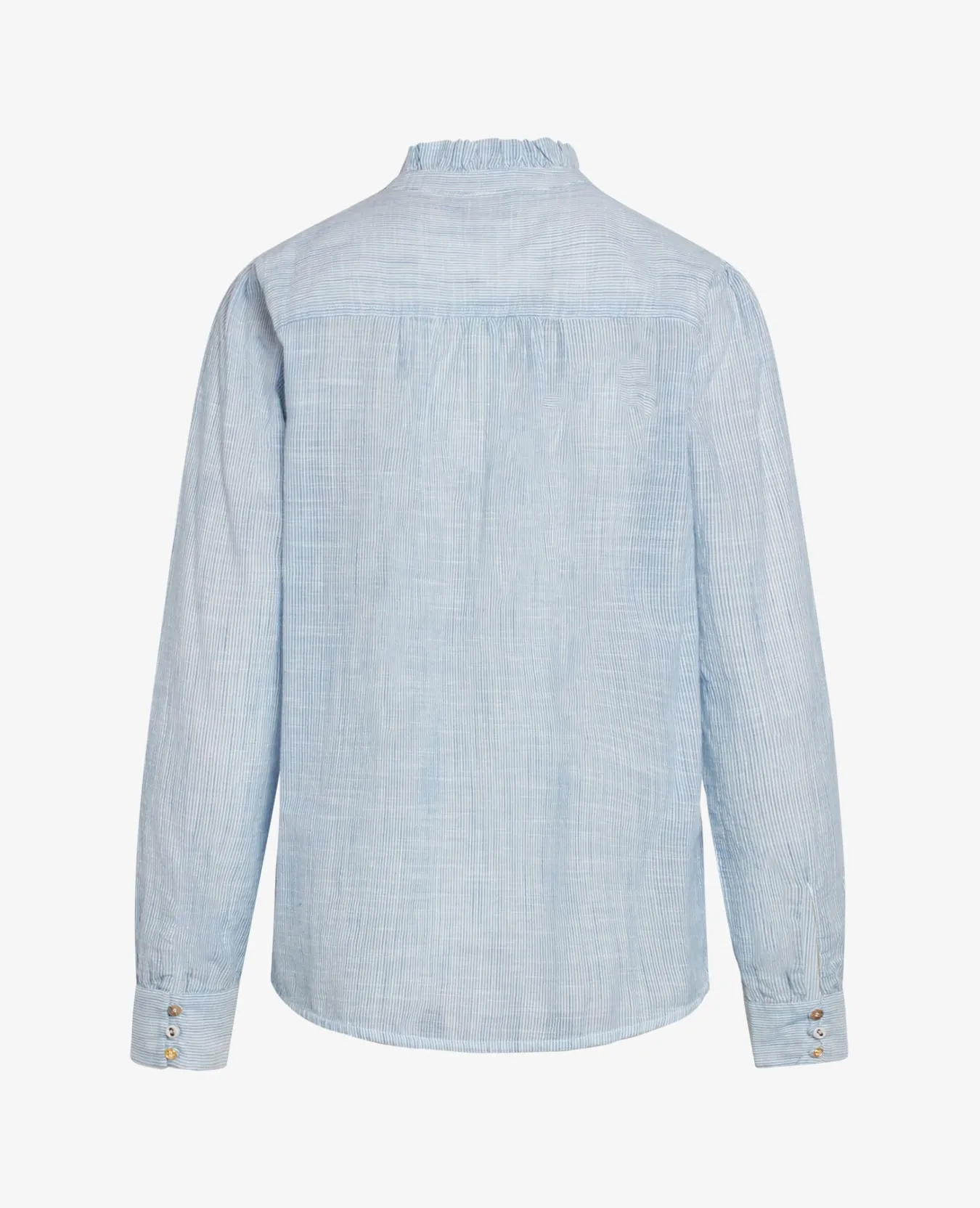 COTTON SHEER BLOUSE