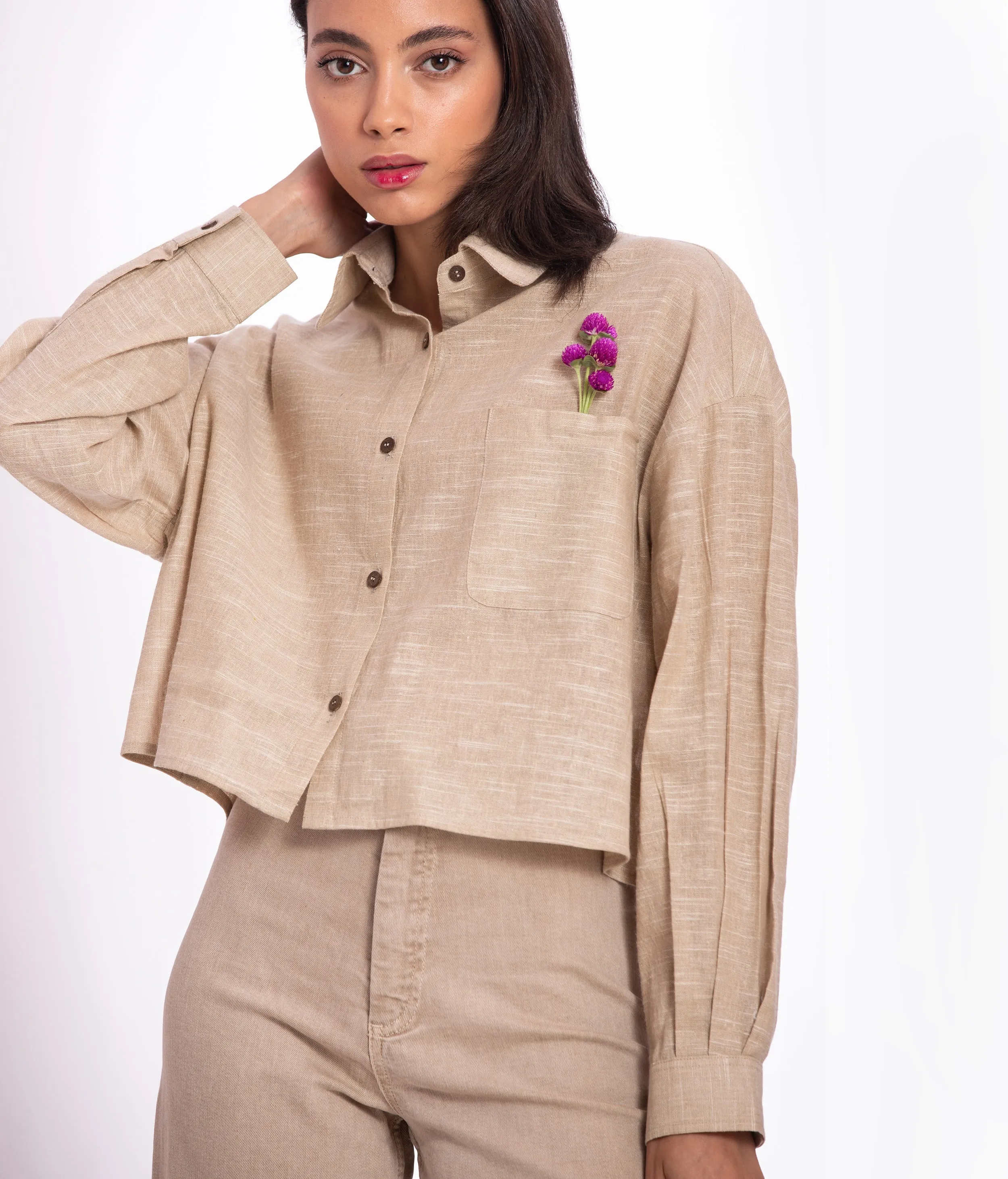 Cropped Shirt