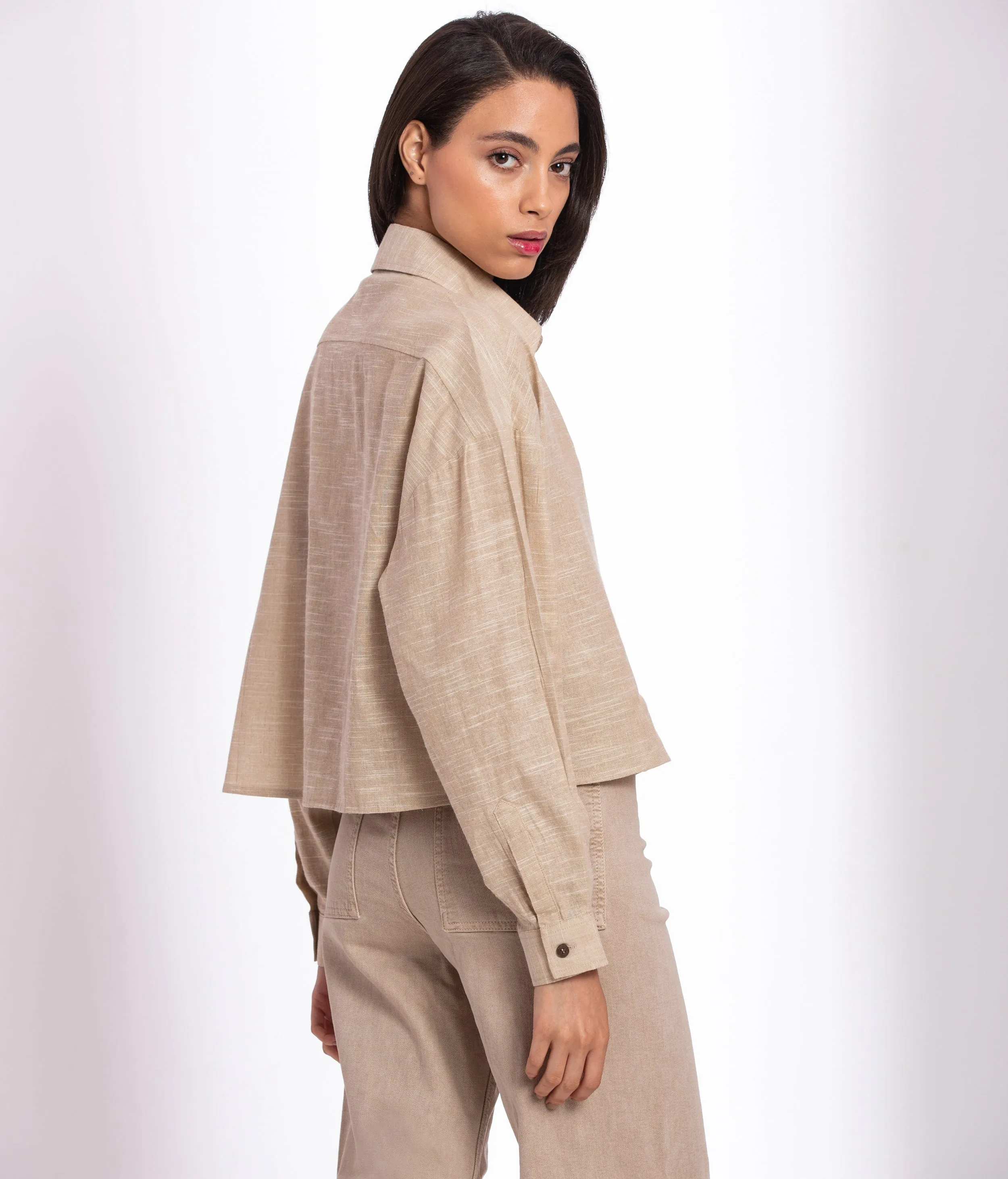 Cropped Shirt