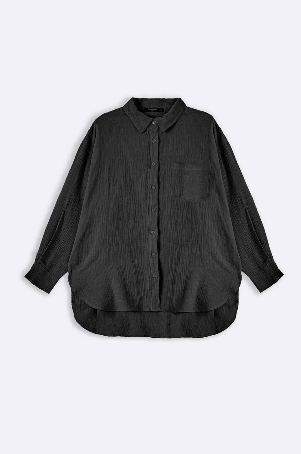 CURVE MUSLIN SHIRT