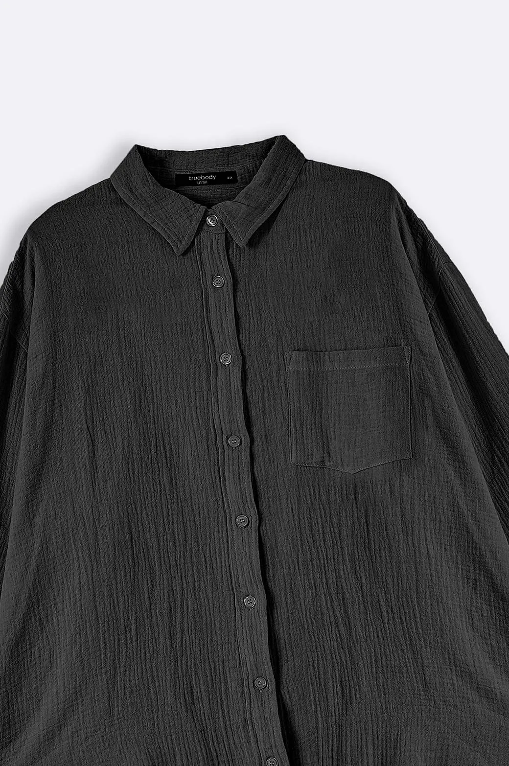 CURVE MUSLIN SHIRT