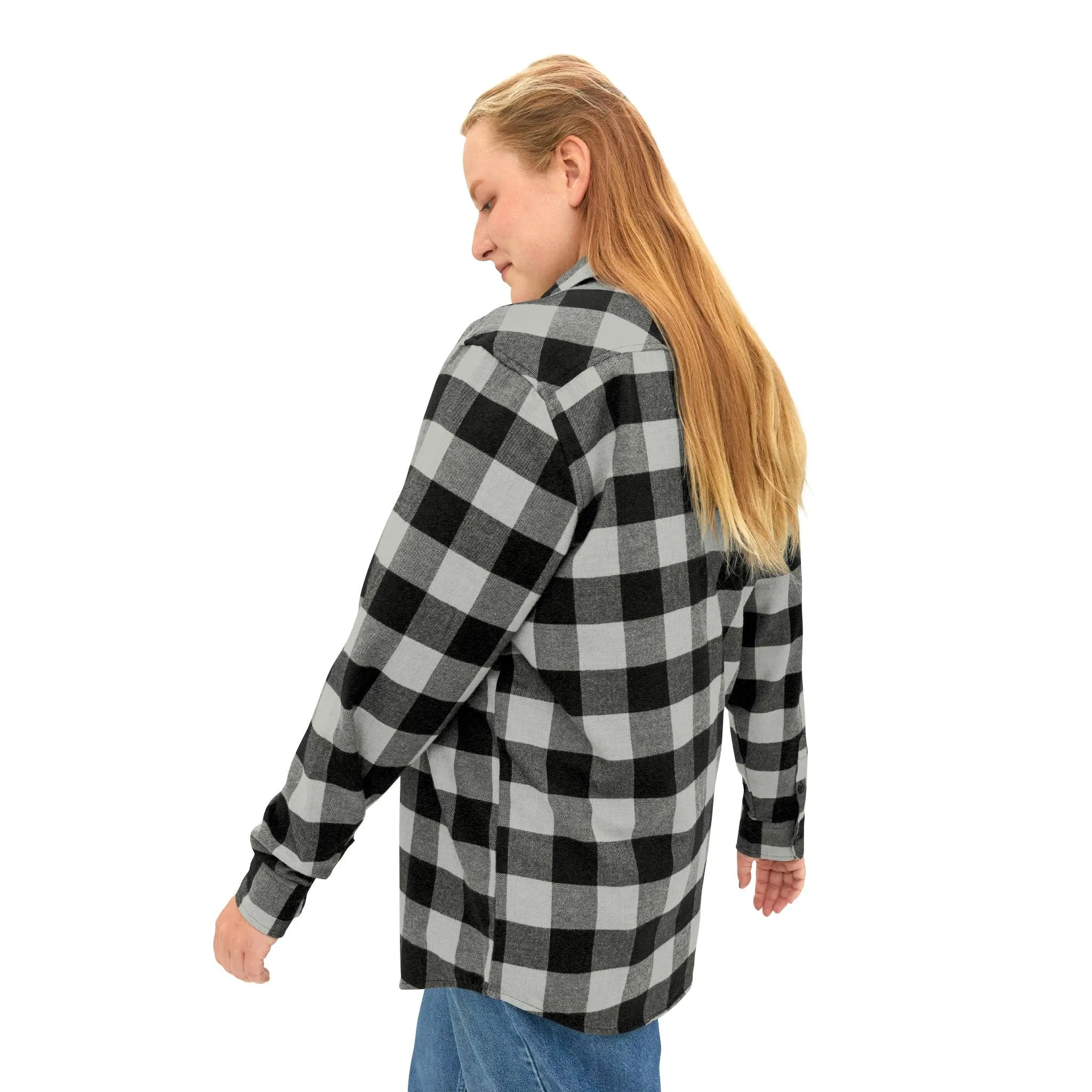 Customizable Unisex Flannel Shirt for a Unique Style Statement