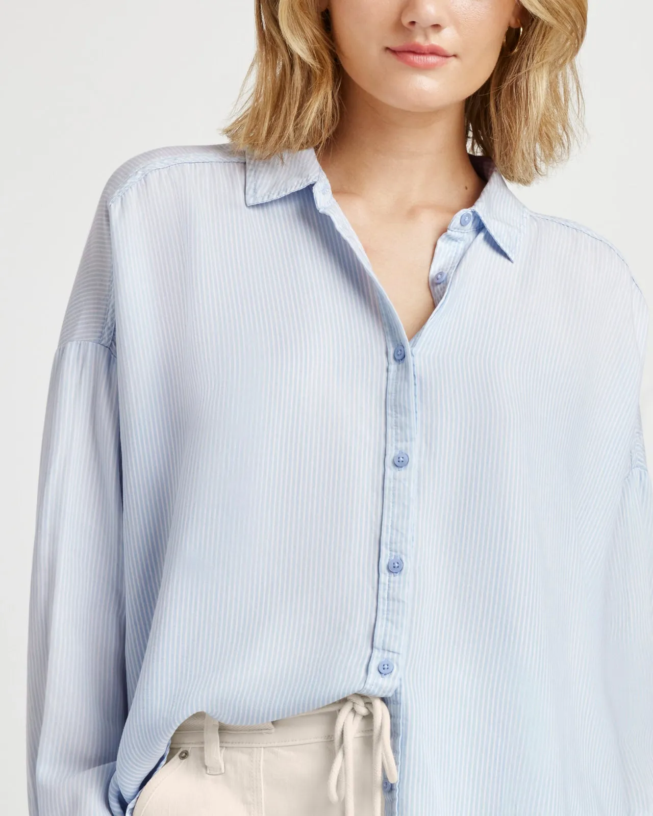 Ella Stripe Button Down