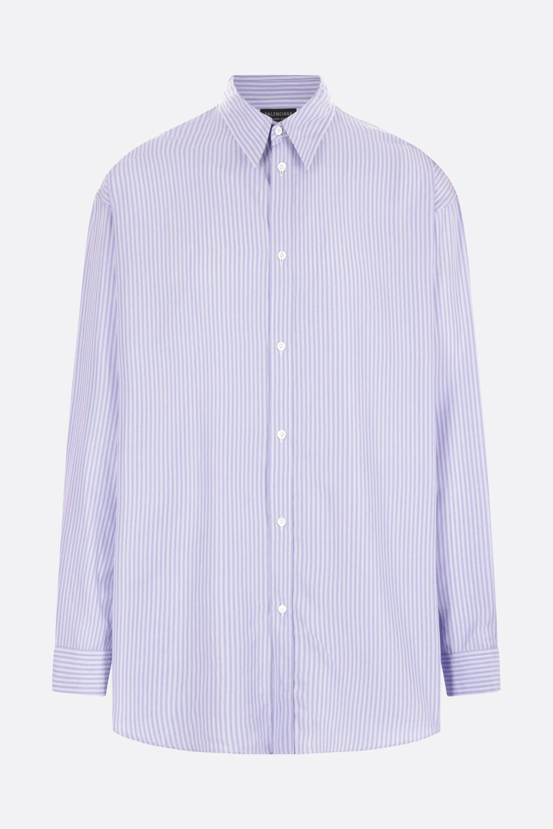 Fluid Striped Poplin Shirt