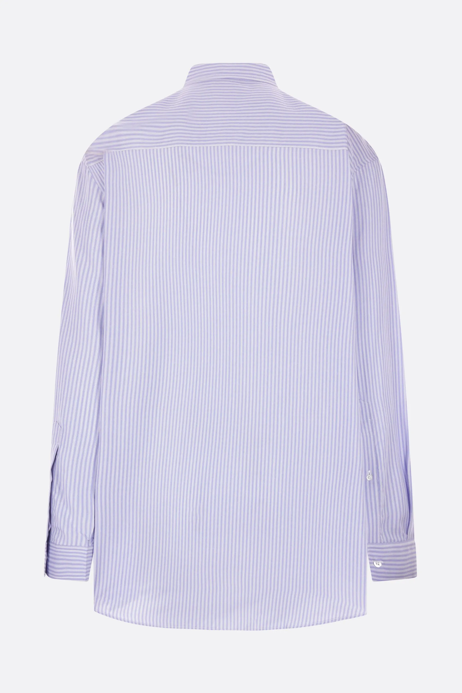 Fluid Striped Poplin Shirt