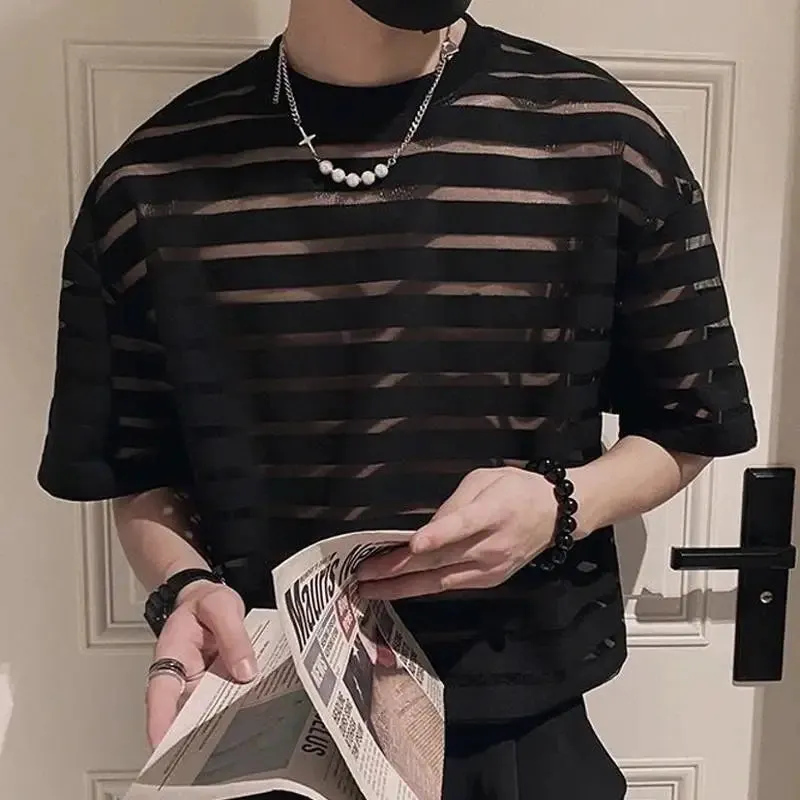 INCERUN Sensual Sheer Shirts