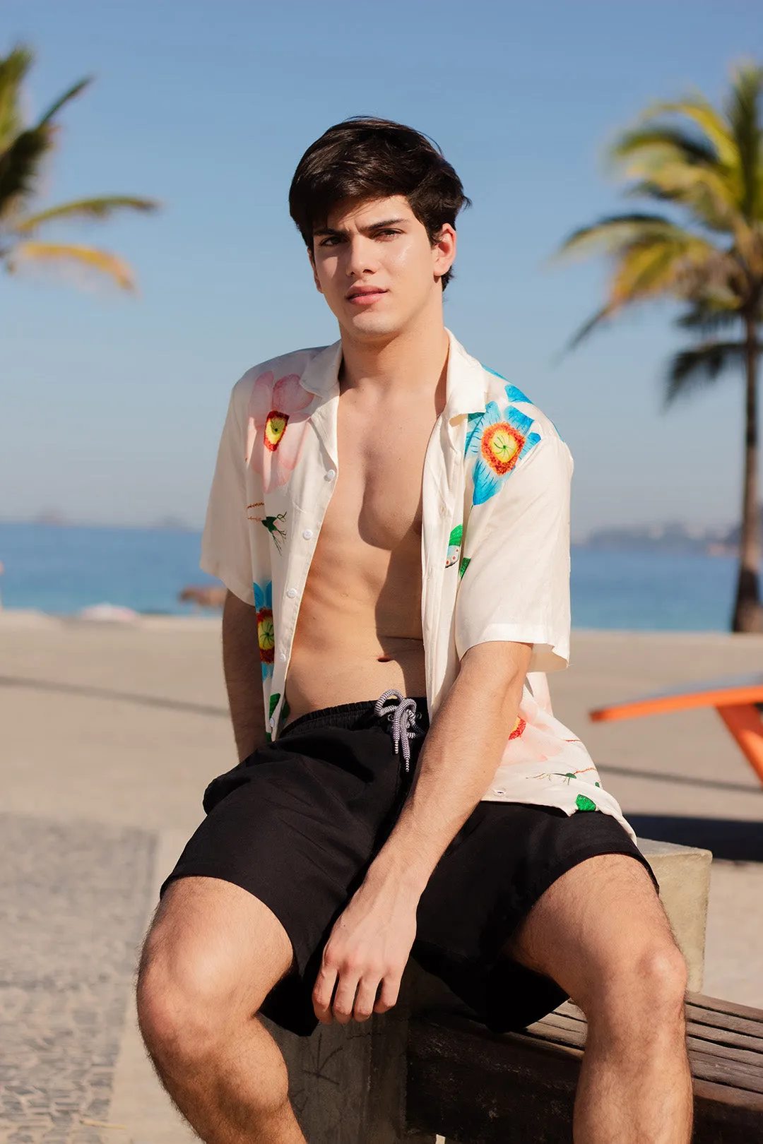 Ivory Garden Rayon Short Sleeve Shirt