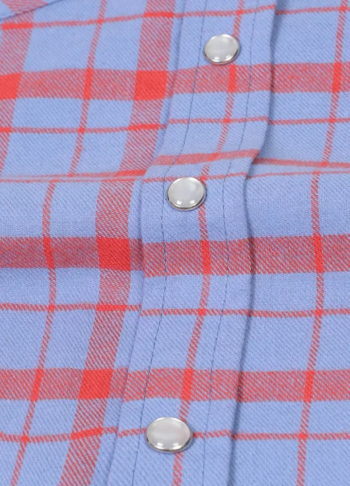 Kid's Long-Sleeve Western Shirt