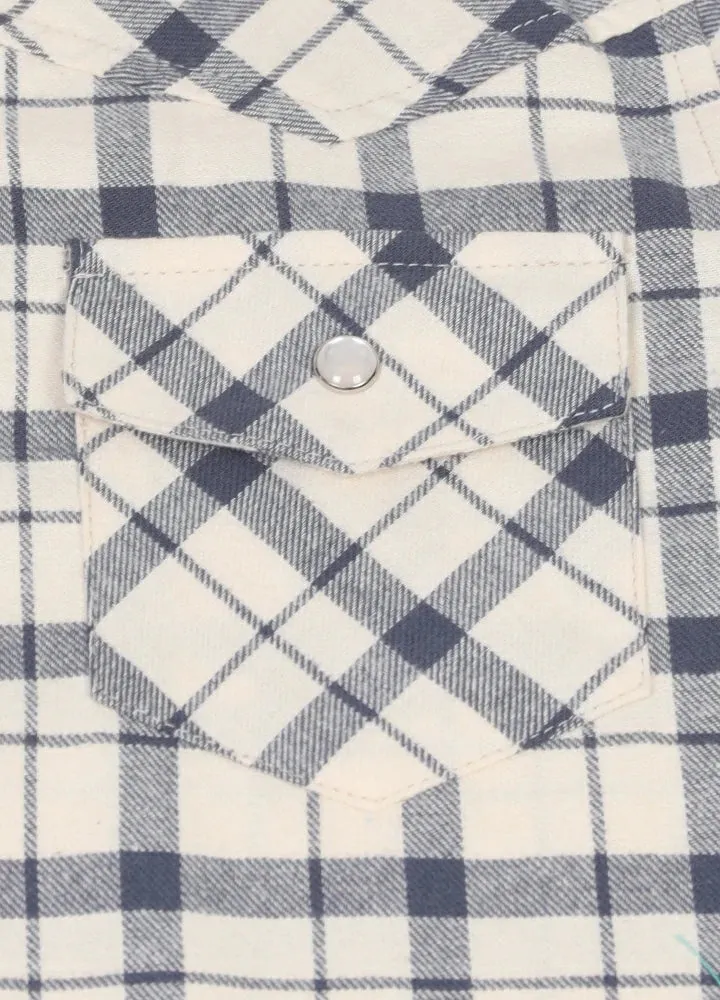 Kid's Long-Sleeve Western Shirt