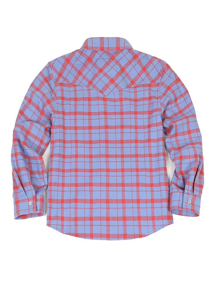 Kid's Long-Sleeve Western Shirt