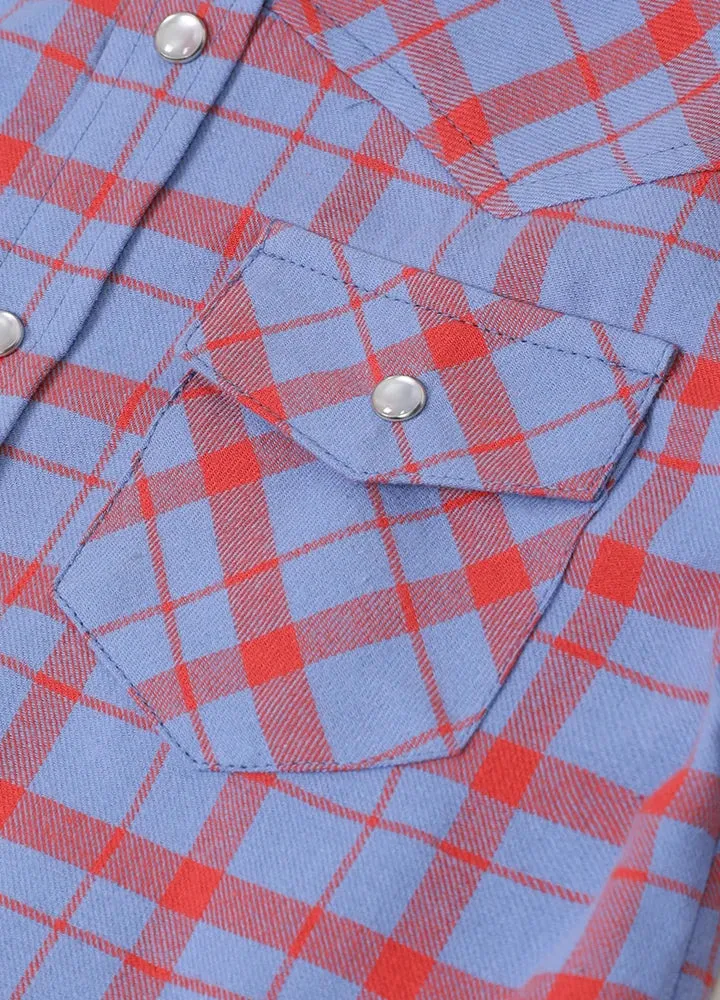 Kid's Long-Sleeve Western Shirt