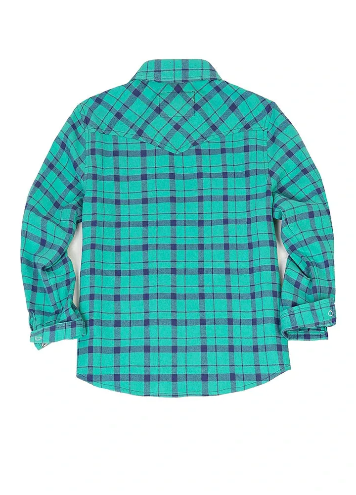 Kid's Long-Sleeve Western Shirt