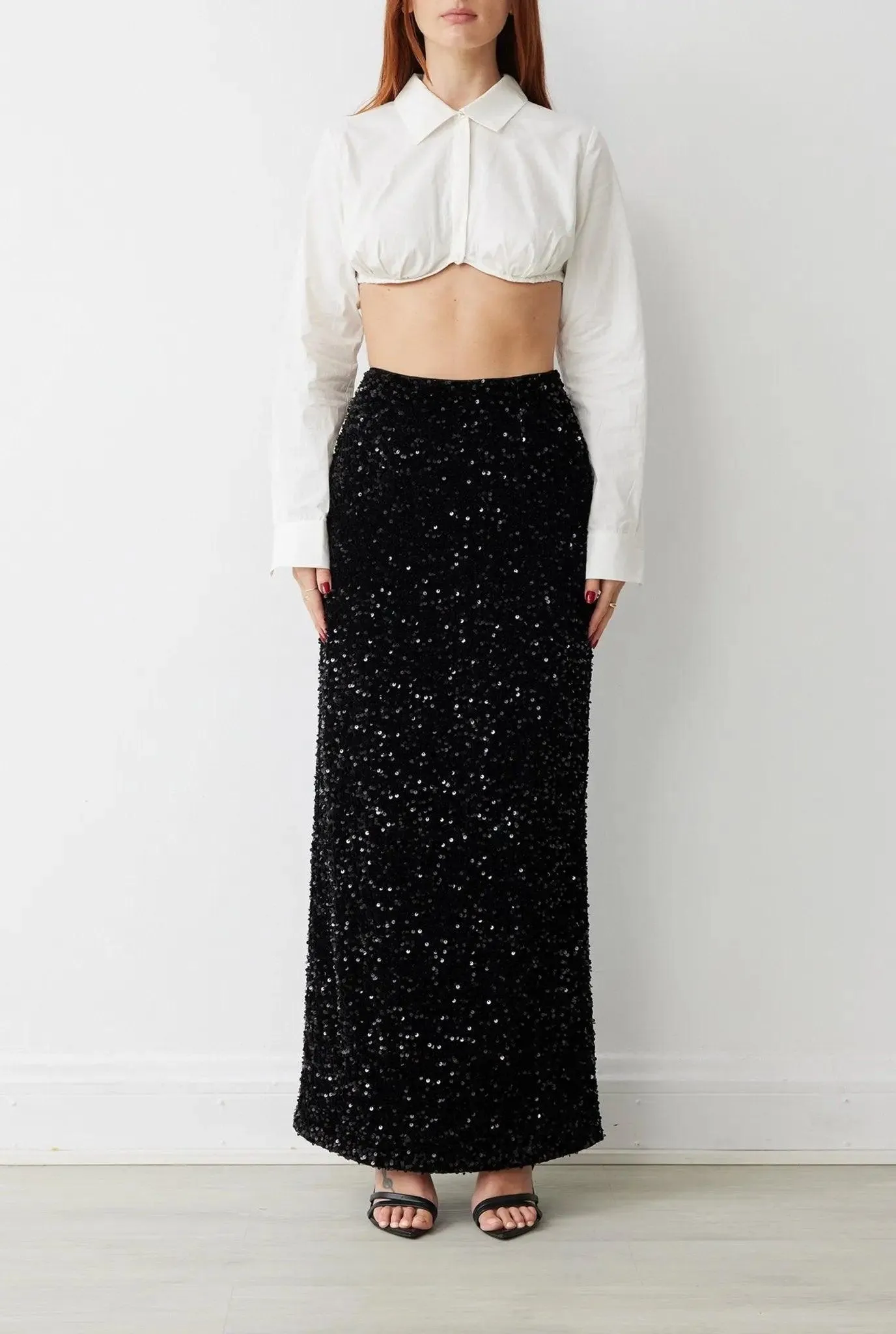LARA LS SHIRT IN WHITE