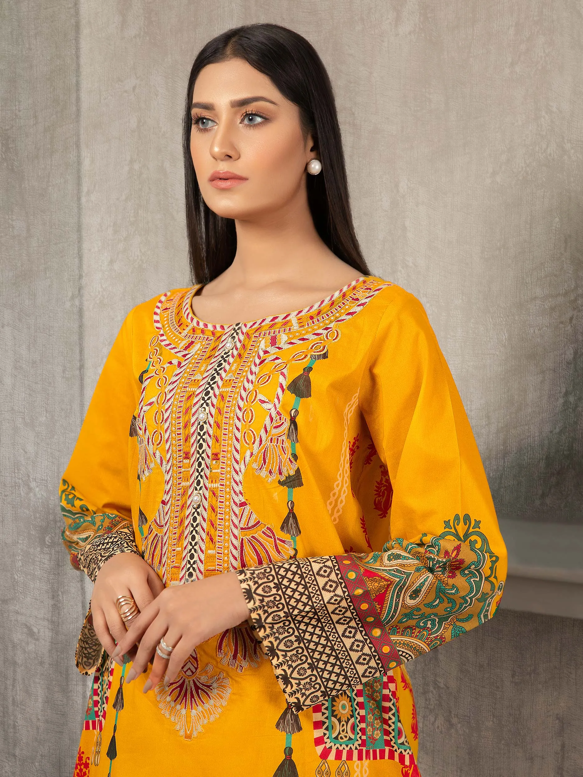 Lawn Shirt Embroidered (Unstitched)