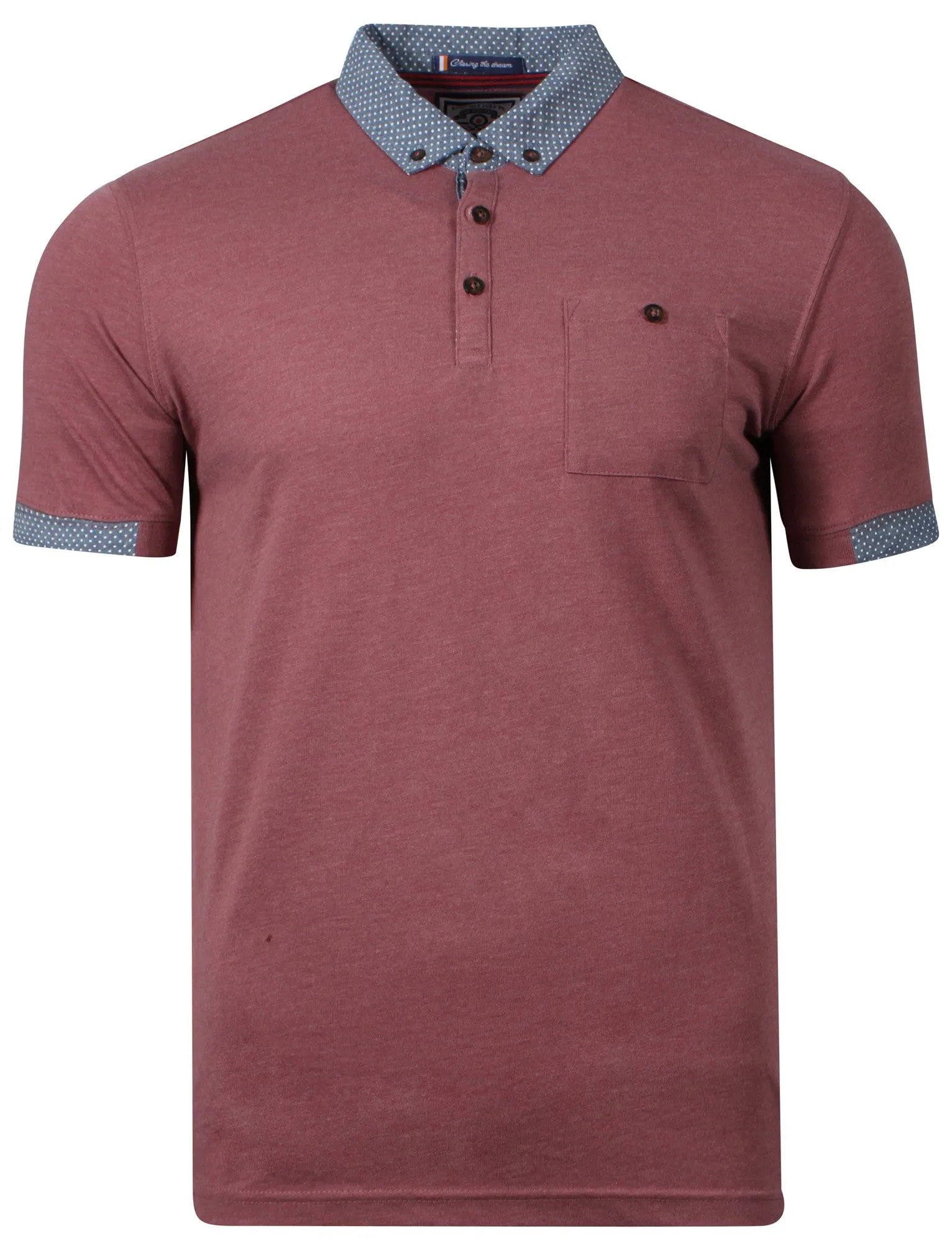 Le Shark Based Red polo shirt