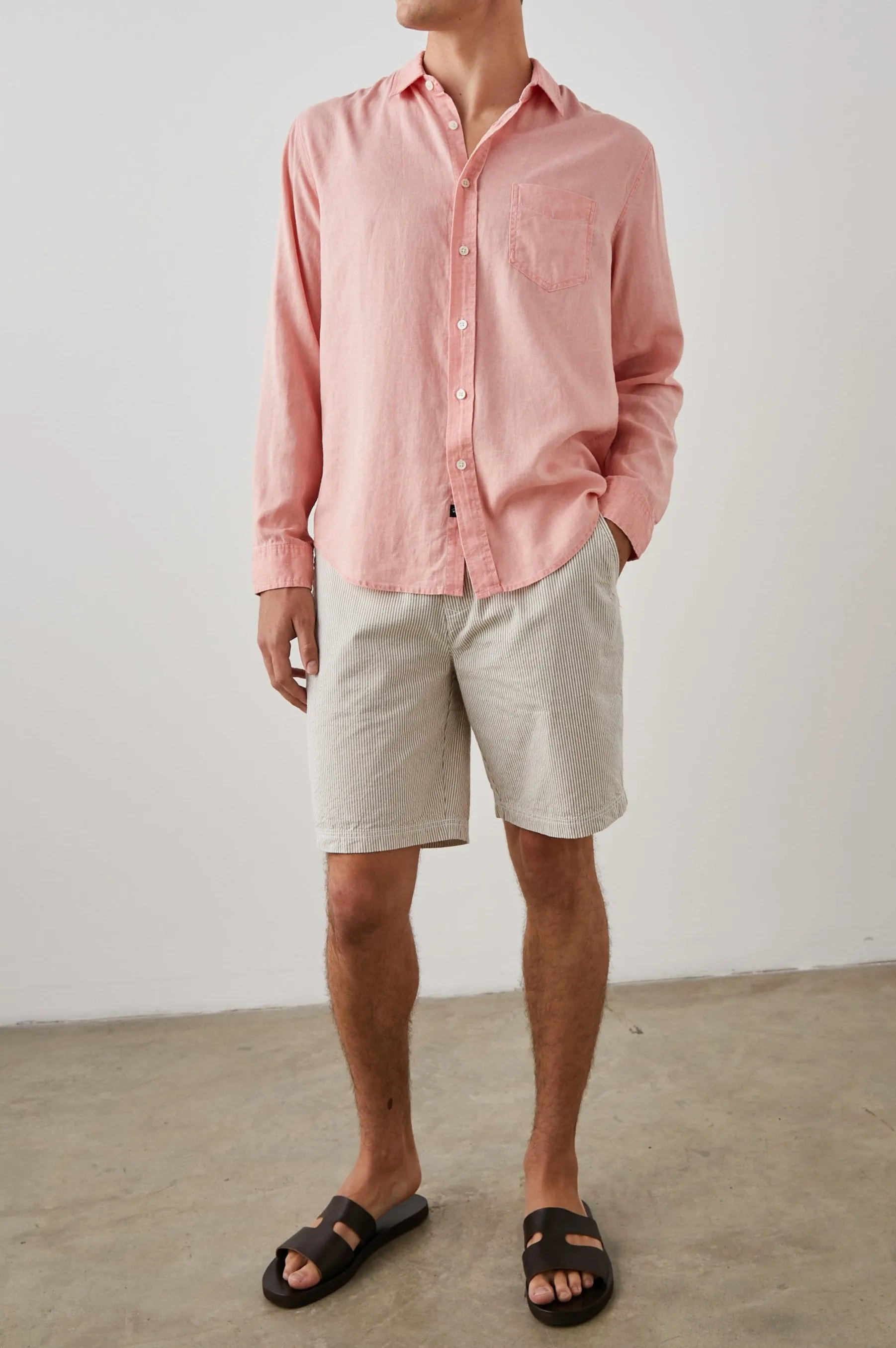 MYKONOS SHIRT - AGATE