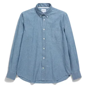 Norse Projects Algot Chambray LS Shirt Indigo