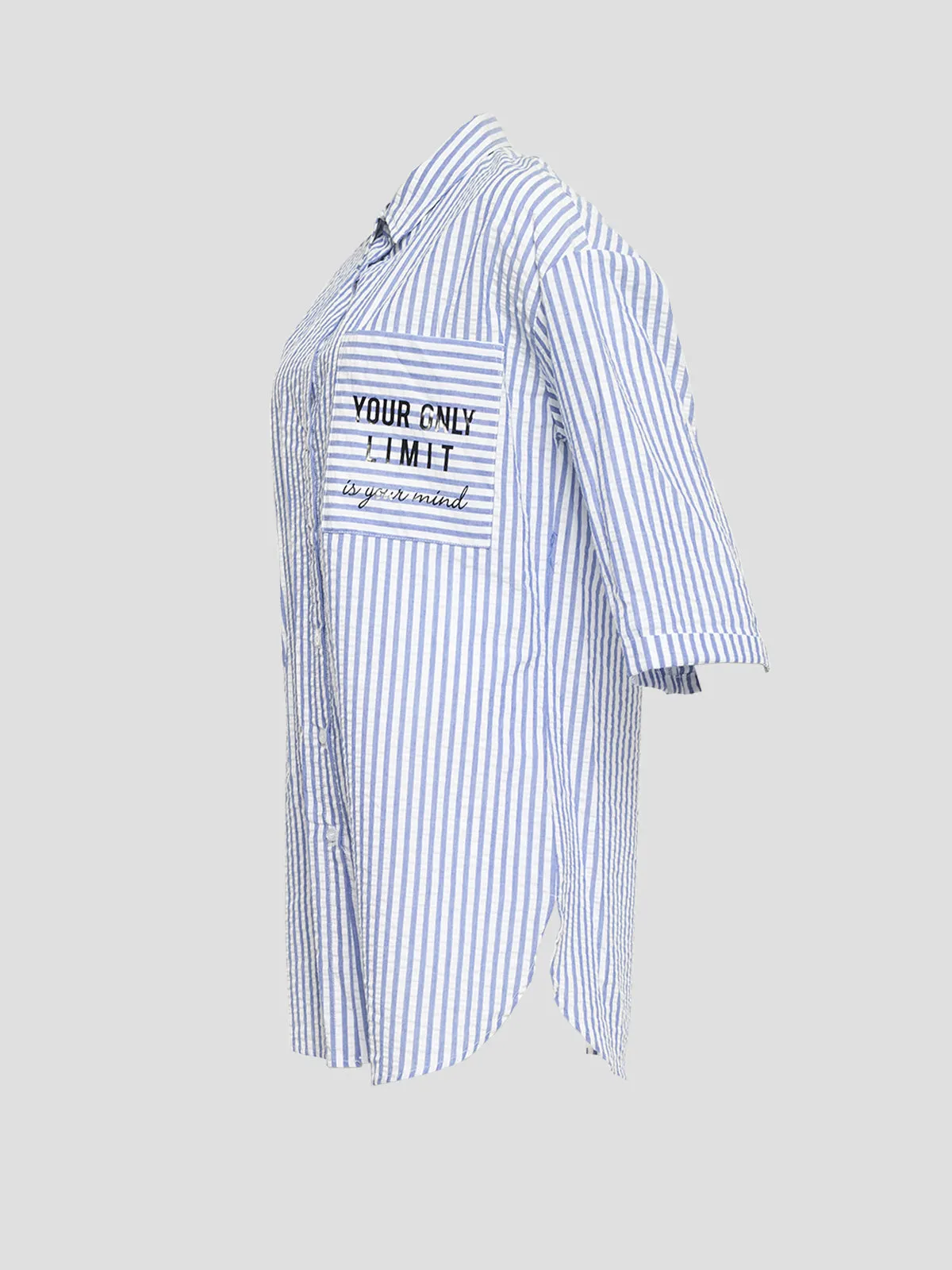 Oversized Striped Shirt
