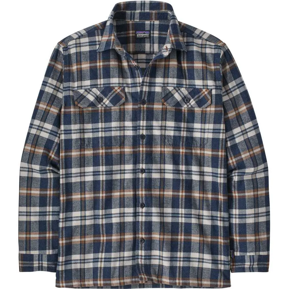 Patagonia Men's Long-Sleeved Organic Cotton Midweight Fjord Flannel Shirt