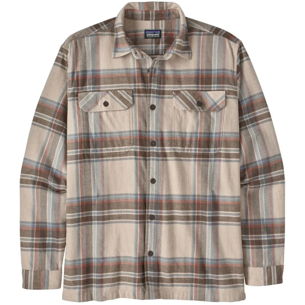 Patagonia Men's Long-Sleeved Organic Cotton Midweight Fjord Flannel Shirt