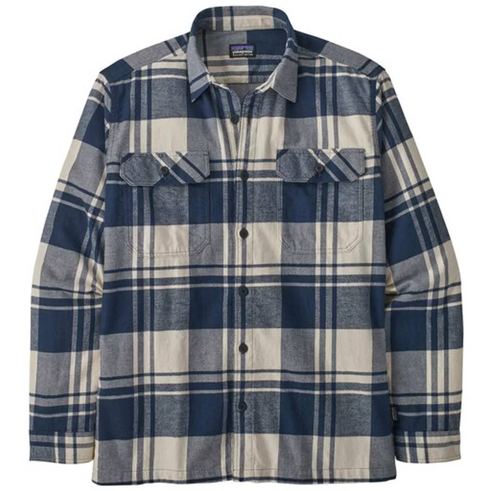 Patagonia Men's Long-Sleeved Organic Cotton Midweight Fjord Flannel Shirt
