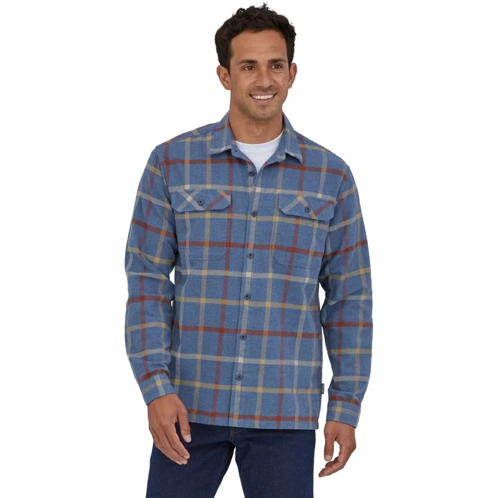Patagonia Men's Long-Sleeved Organic Cotton Midweight Fjord Flannel Shirt