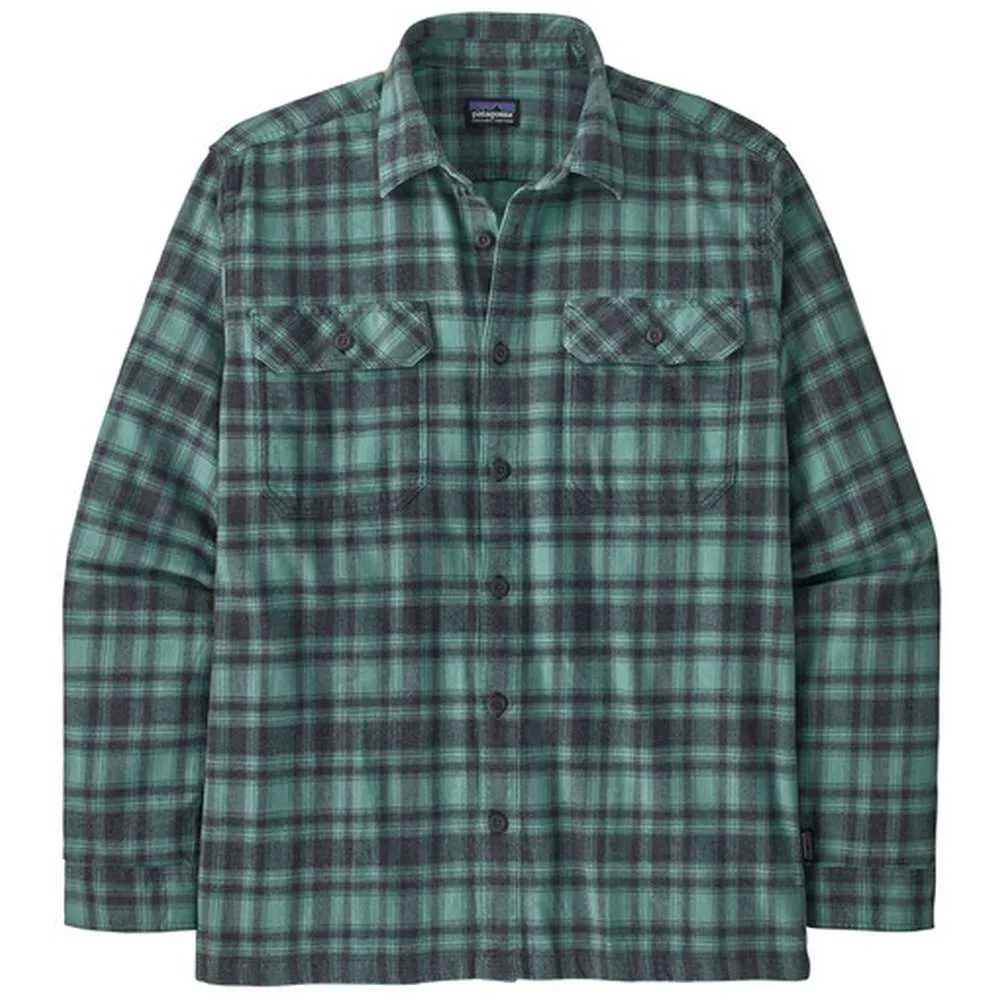 Patagonia Men's Long-Sleeved Organic Cotton Midweight Fjord Flannel Shirt