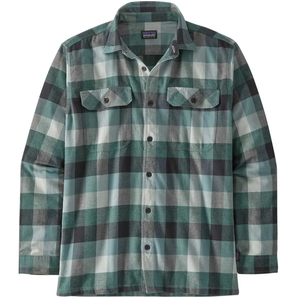 Patagonia Men's Long-Sleeved Organic Cotton Midweight Fjord Flannel Shirt