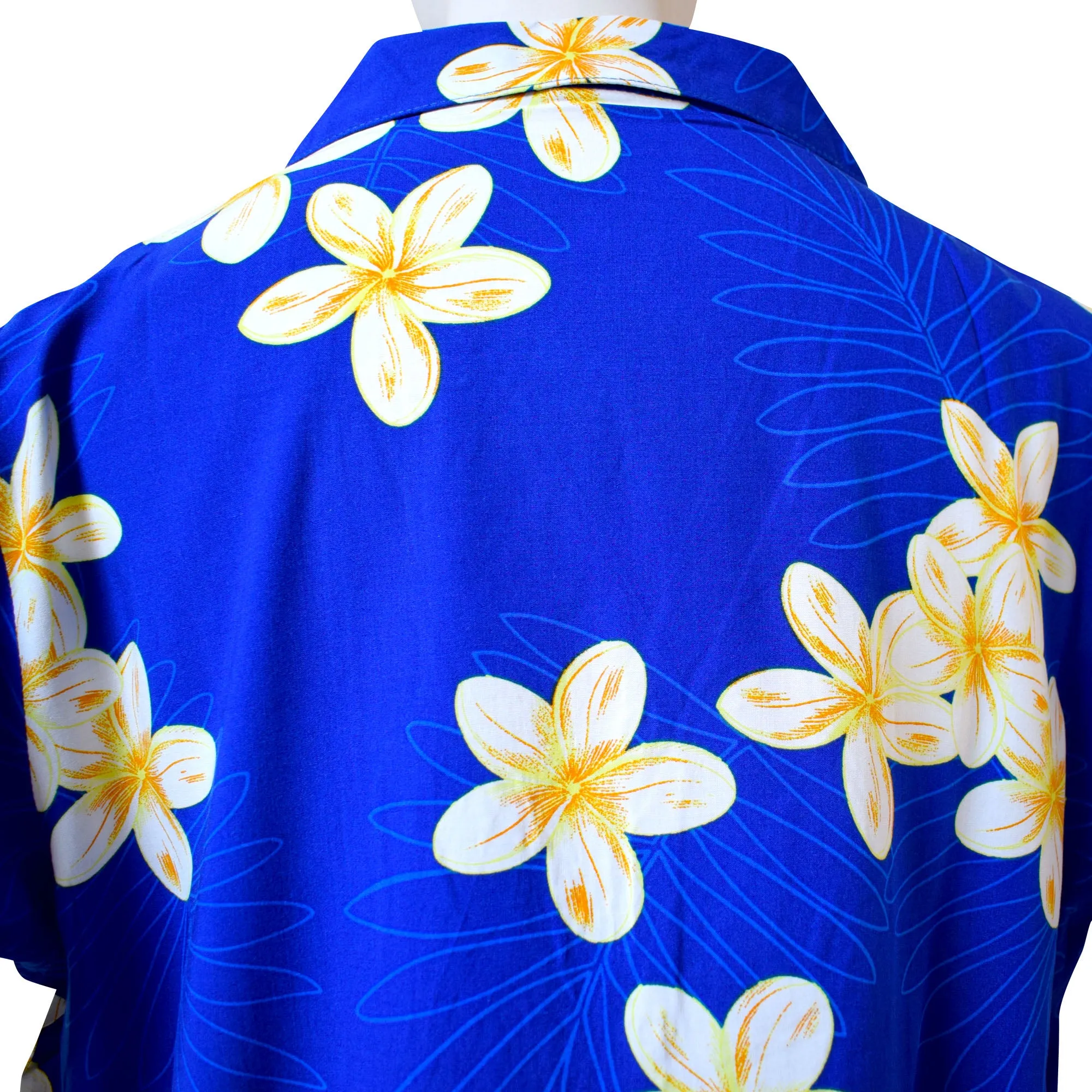 Plumeria Women's Aloha Shirt