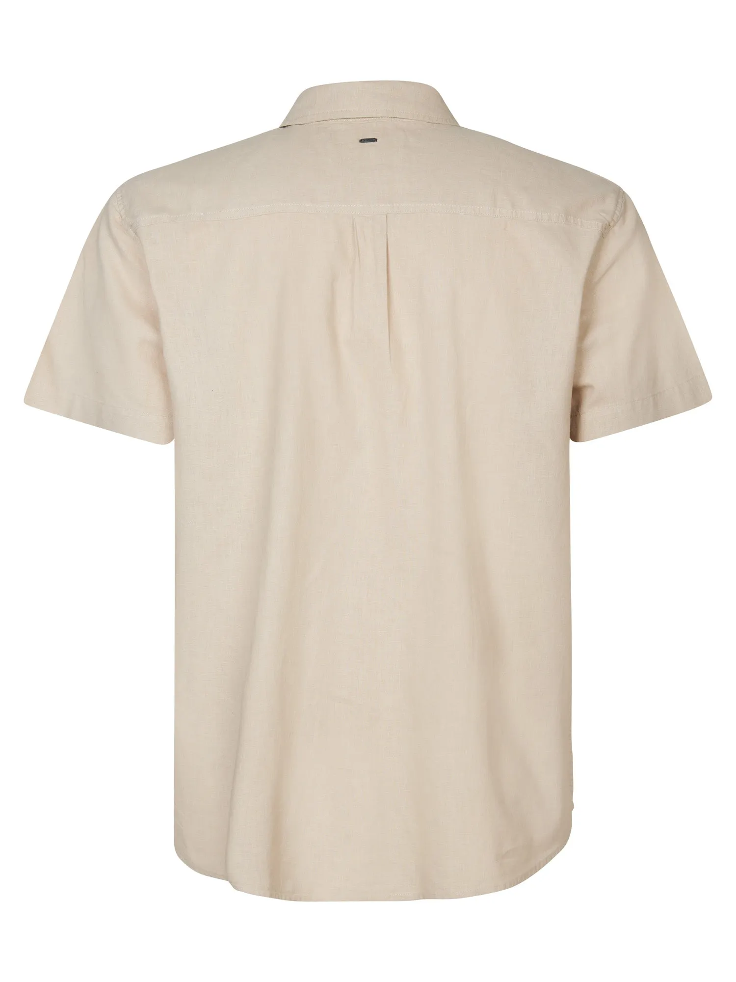 Plus size plain linen shirt Mahiway