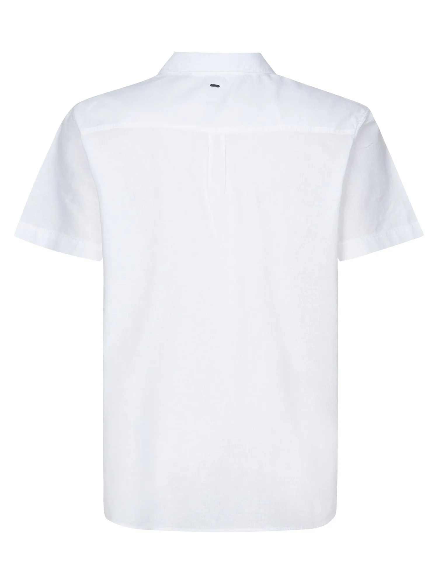 Plus size plain linen shirt Mahiway
