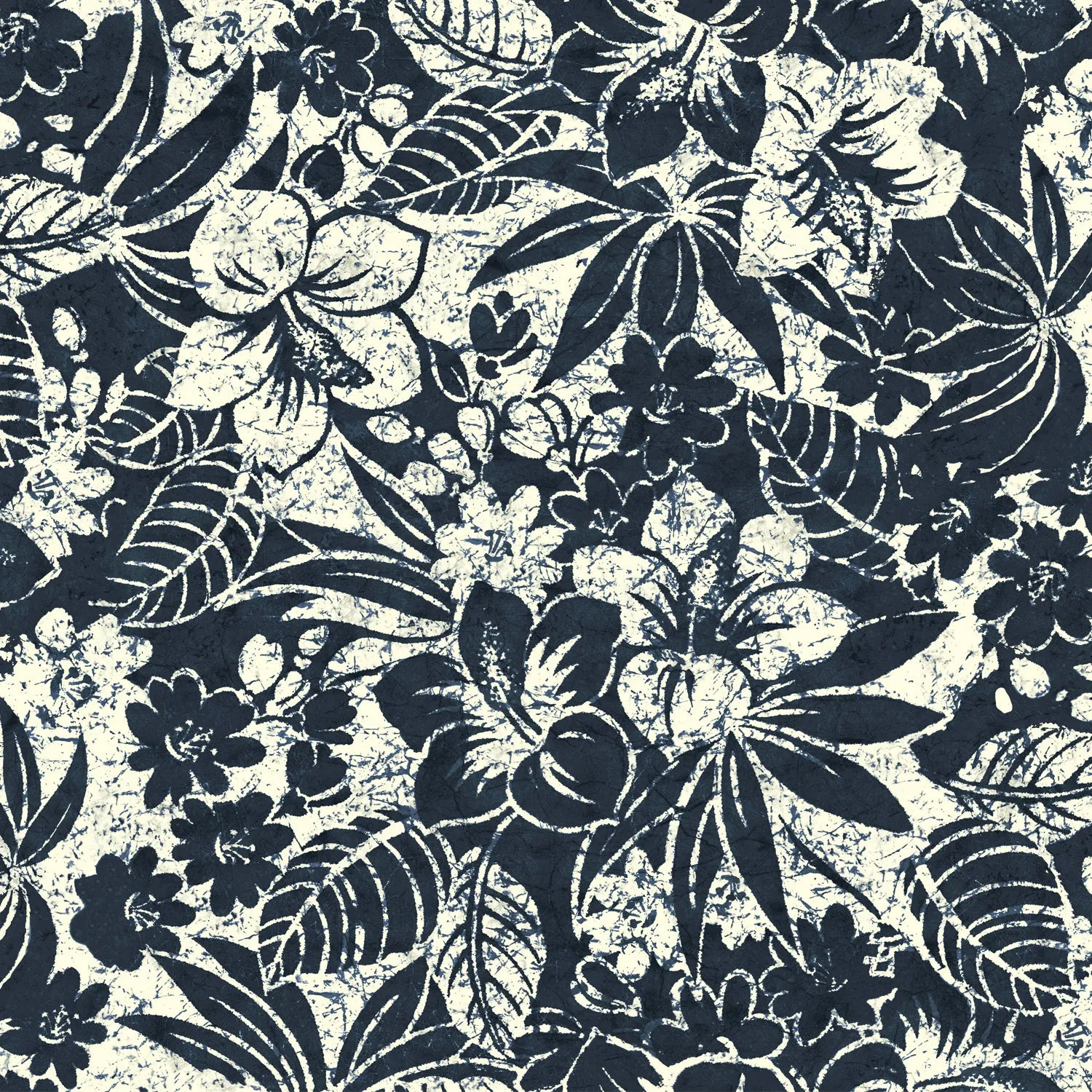Print Top - Koa Indigo