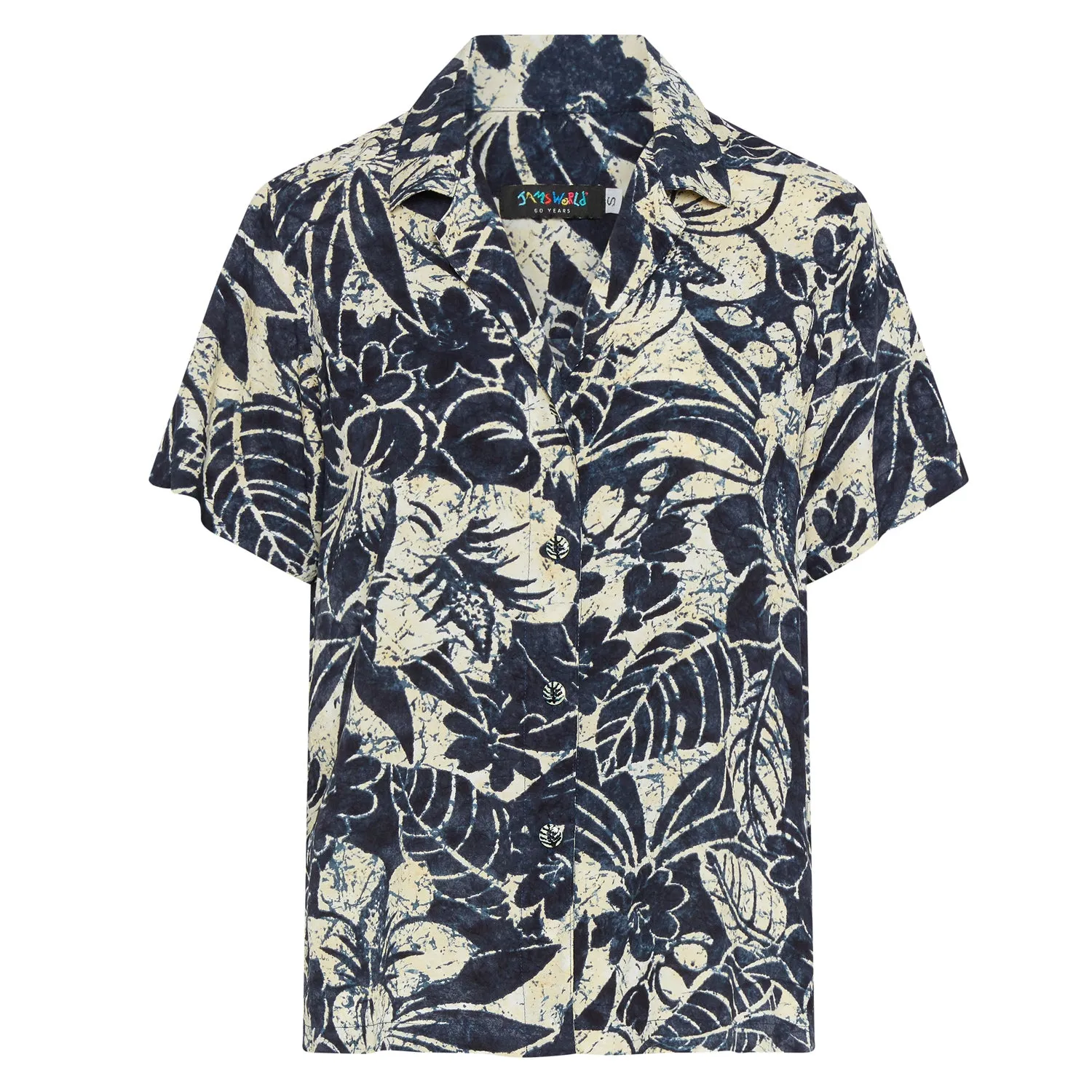 Print Top - Koa Indigo