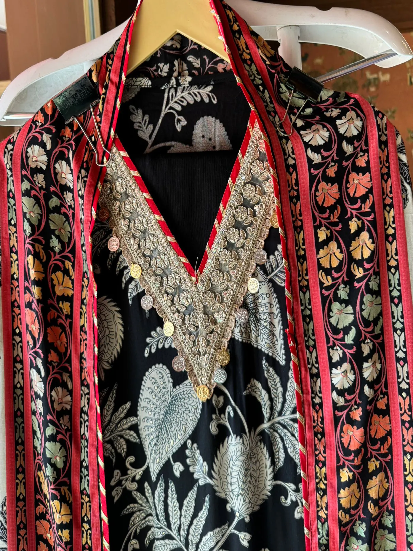 Pure Muslin Digital printed Shirt