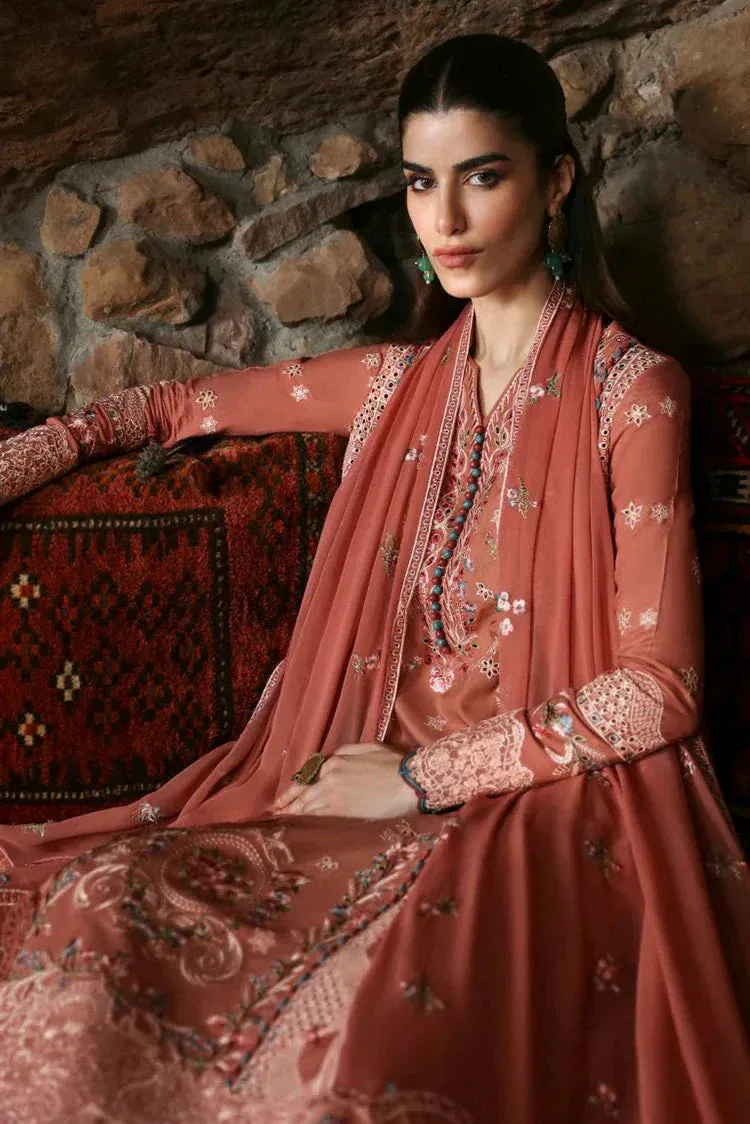 Qalamkar - Qlinekari Linen Collection - LM-03 Luan - Unstitched