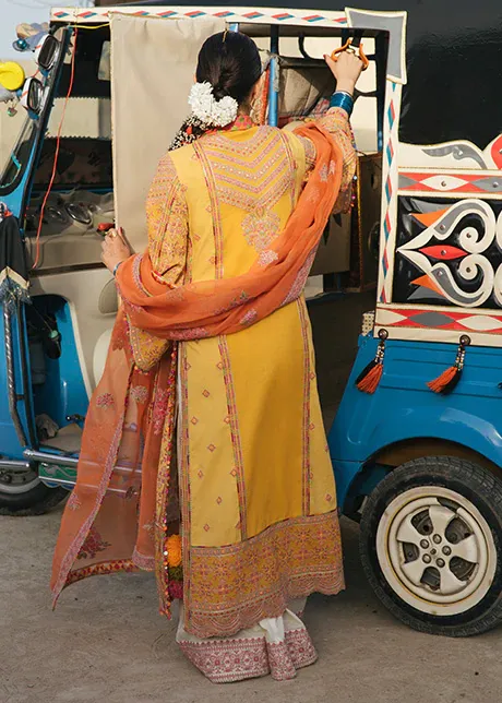 Rahgoli by Hussain Rehar Unstitched 3 Piece Luxury Lawn Collection'2022-166-Shadeh
