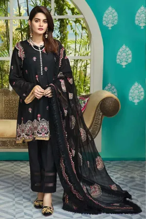 Rang Rasiya - D 709A Raaya Embroidered Lawn Karandi Edition