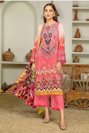 Riaz Arts - SS 10 Silver Embroidered Chunari Linen Collection Vol 2