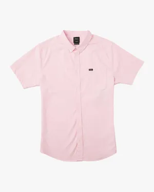 RVCA THAT'LL DO STRETCH SHORT SLEEVE MENS BUTTON DOWN SHIRT