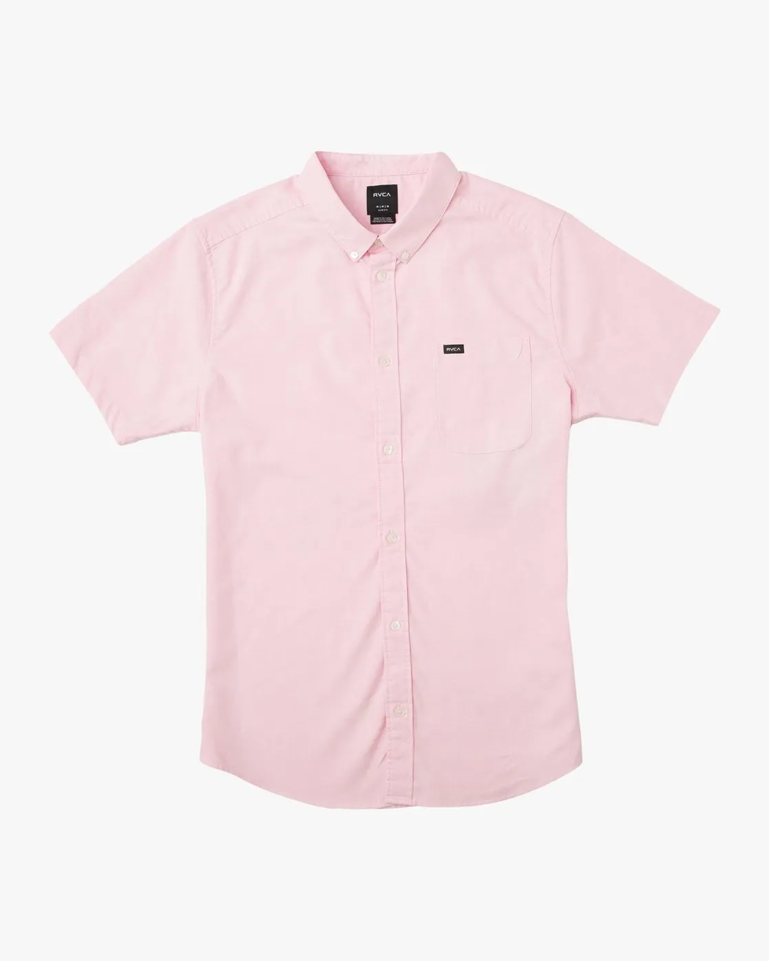 RVCA THAT'LL DO STRETCH SHORT SLEEVE MENS BUTTON DOWN SHIRT