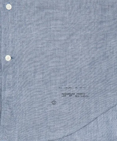 Selvedge Madras Chambray Shirt