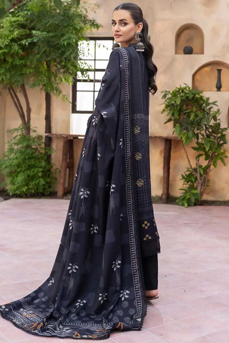 Shaista - Design 233 Sania Dhanak Digital Printed Embroidered Collection
