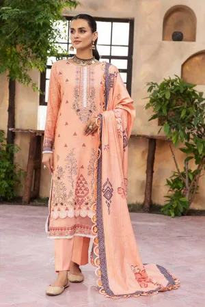 Shaista - Design 243 Sania Dhanak Digital Printed Embroidered Collection