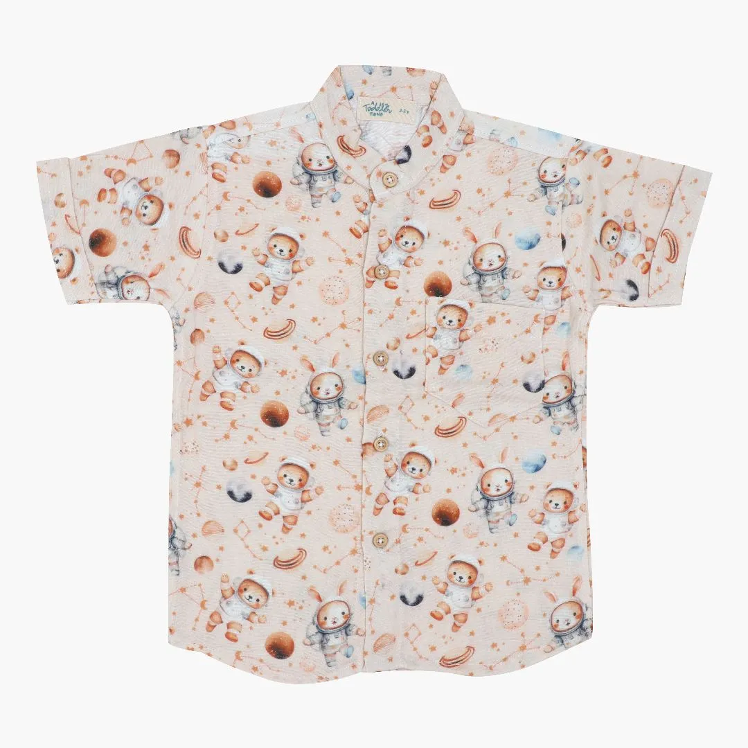 Space Hoppers - Muslin Top and Shorts for kids